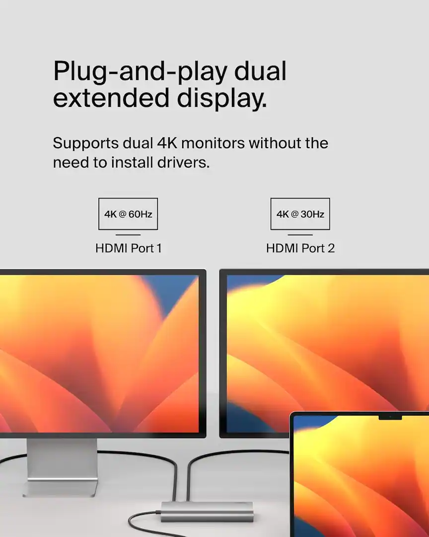 Belkin Connect 8-Port Dual Display USB-C Hub Against Anker 8-in-1 Dual HDMI Hub: Which One Makes More Sense?