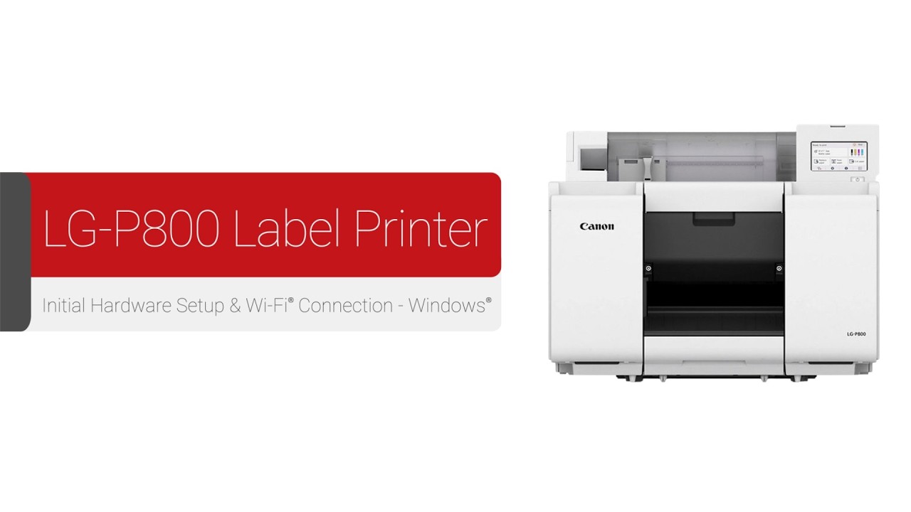 Canon LG-P800 Review: A Serious In-House Label Printer for Businesses That Have Outgrown Desktop Toys