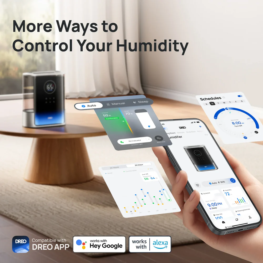 DREO Smart Humidifier 717S Review: Big Capacity, Strong Output, and One Important Ownership Catch DREO Smart Humidifier 717S Review: Big Capacity, Strong Output, and One Important Ownership Catch