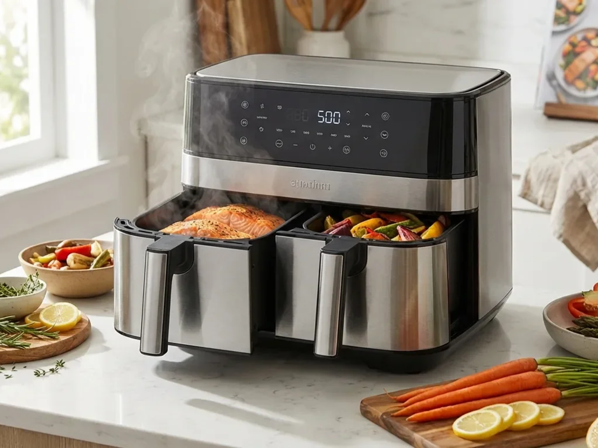 Dreame Feast DS50 Air Fryer Review: A Dual-Zone Air Fryer With a Better Idea Than Most Dreame Feast DS50 Air Fryer Review: A Dual-Zone Air Fryer With a Better Idea Than Most