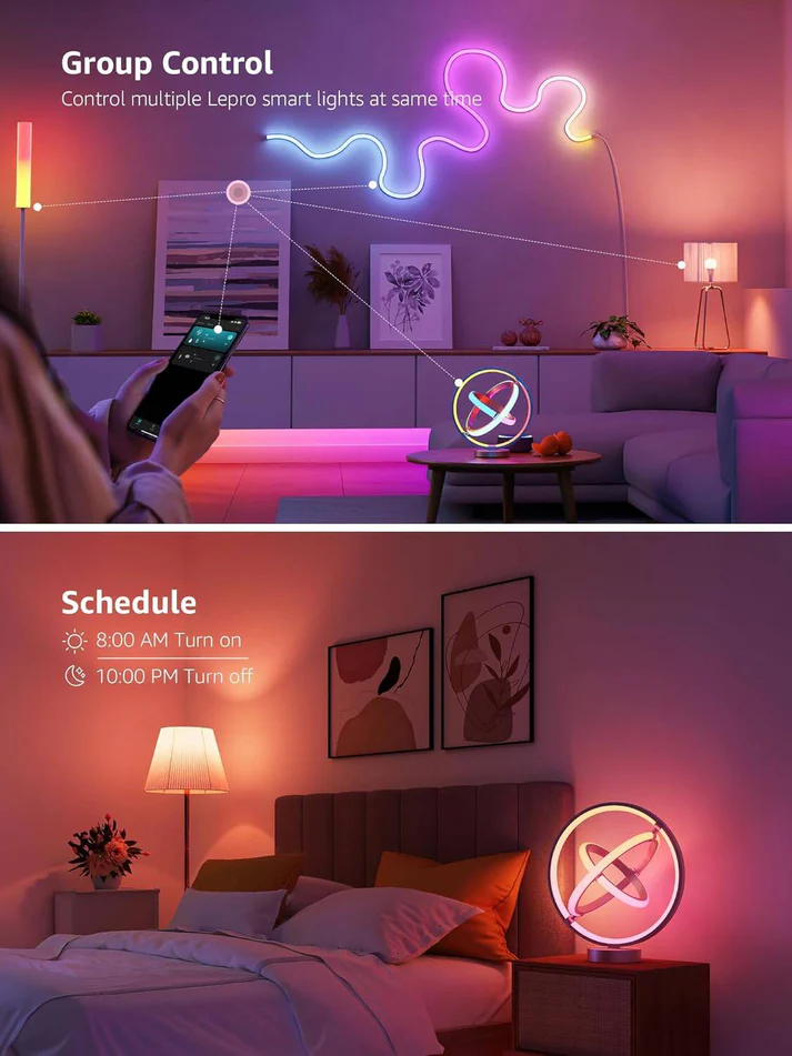 Lepro TB1 AI Smart Table Lamp Review: A Smart Mood Lamp We Actually Wanted to Keep on the Desk