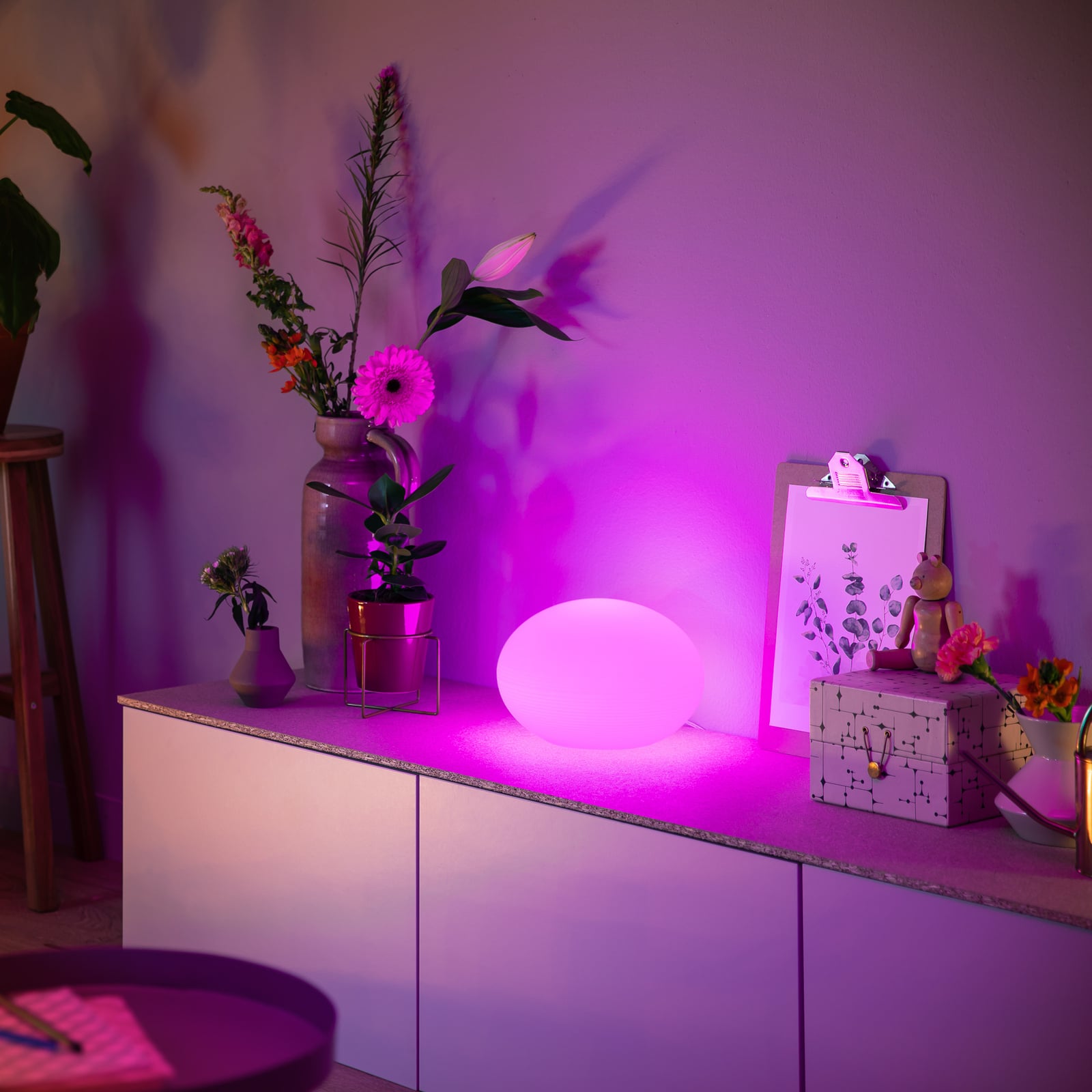 Philips Hue Flourish Table Lamp Review: One of the Few Smart Lamps That Actually Feels Like Decor Philips Hue Flourish Table Lamp Review: One of the Few Smart Lamps That Actually Feels Like Decor