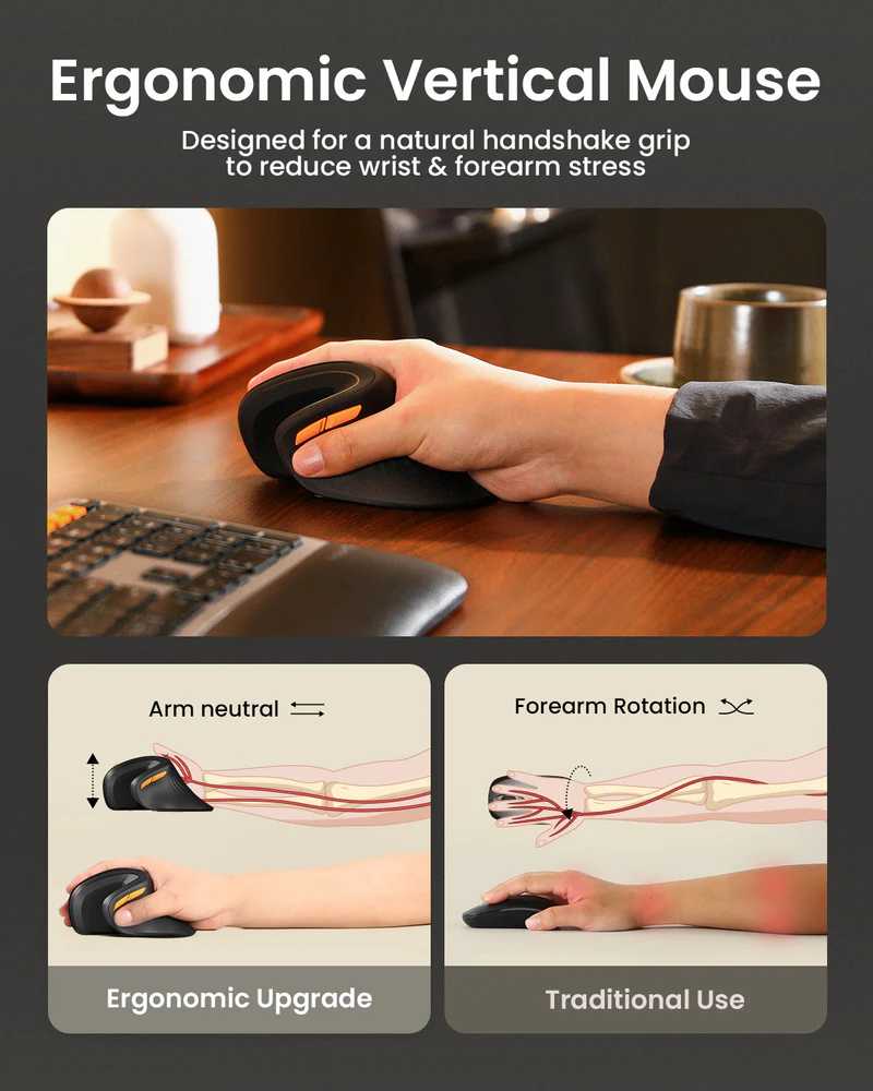 ProtoArc EM11 NL Ergonomic Vertical Mouse Review: the budget vertical mouse that gets the fundamentals right