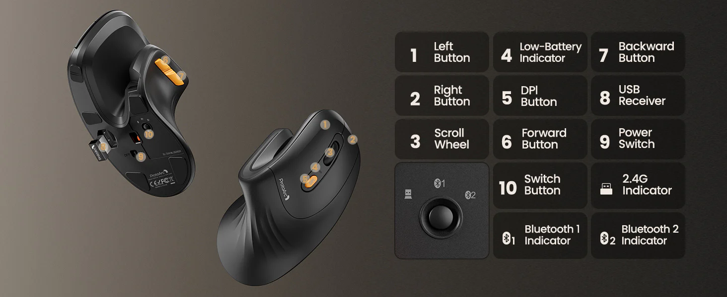 ProtoArc EM11 NL Ergonomic Vertical Mouse Review: the budget vertical mouse that gets the fundamentals right