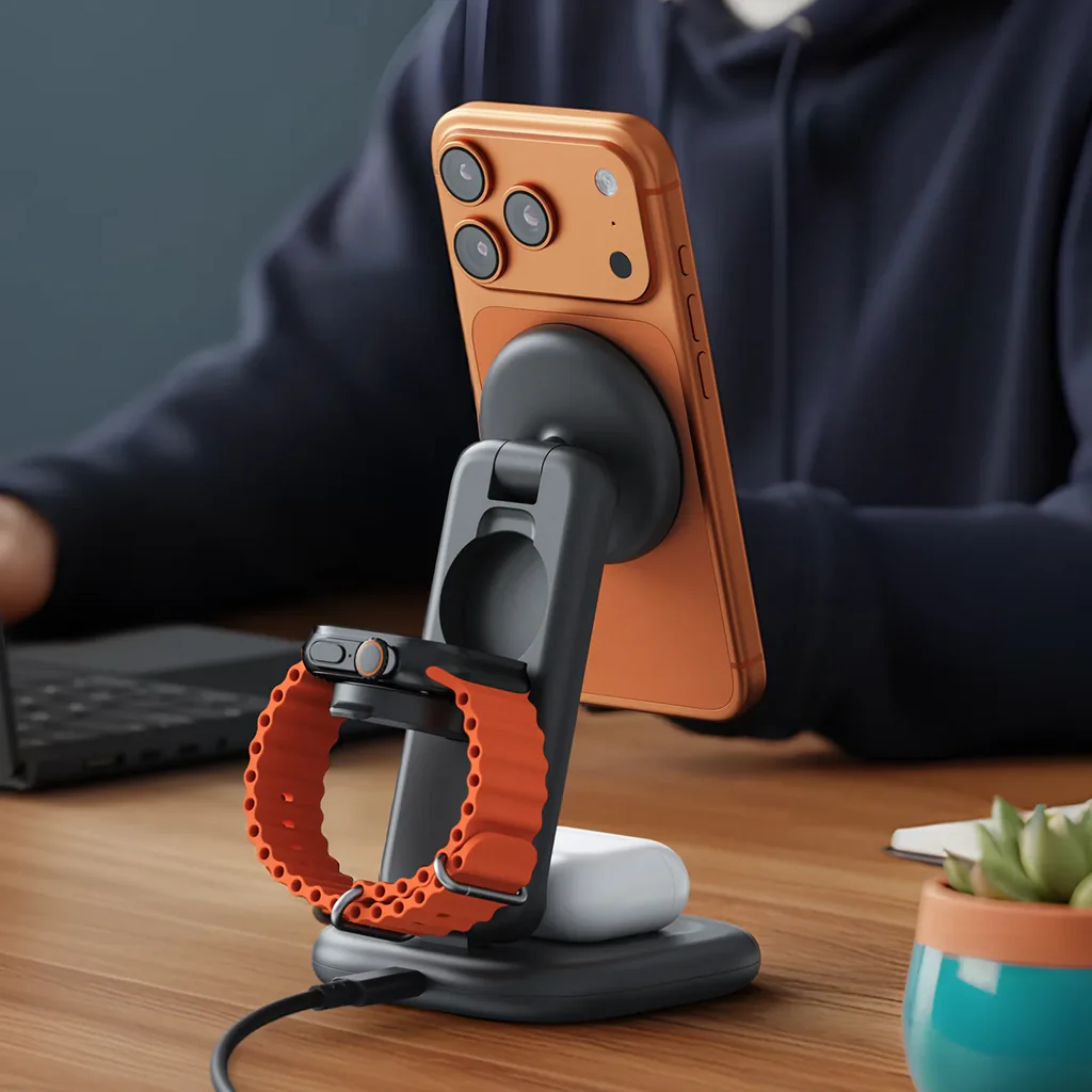 Satechi 3-in-1 Foldable Wireless Charging Stand with Qi2 25W Review: One of the Few Premium Chargers That Actually Feels Worth Paying For Satechi 3-in-1 Foldable Wireless Charging Stand with Qi2 25W Review: One of the Few Premium Chargers That Actually Feels Worth Paying For