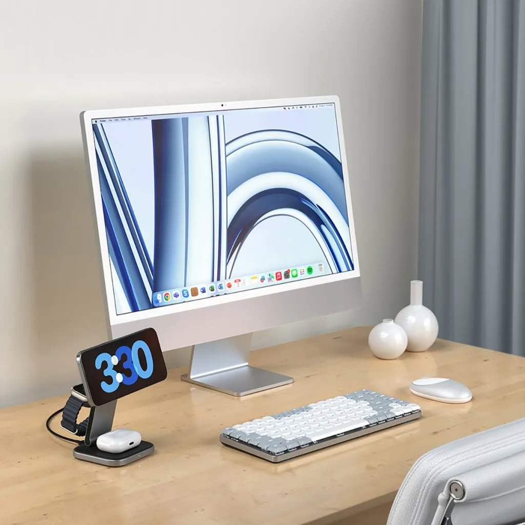 Satechi 3-in-1 Foldable Wireless Charging Stand with Qi2 25W Review: One of the Few Premium Chargers That Actually Feels Worth Paying For Satechi 3-in-1 Foldable Wireless Charging Stand with Qi2 25W Review: One of the Few Premium Chargers That Actually Feels Worth Paying For
