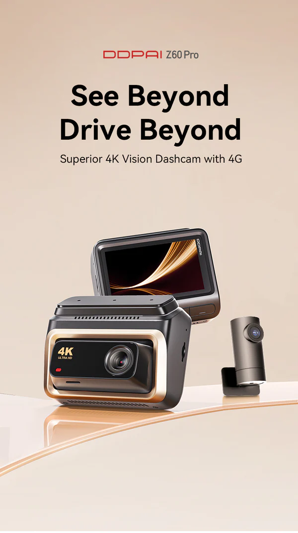 DDPAI Z60 Pro Review: A Feature-Rich 4K Dash Cam That Feels More Serious Than Most