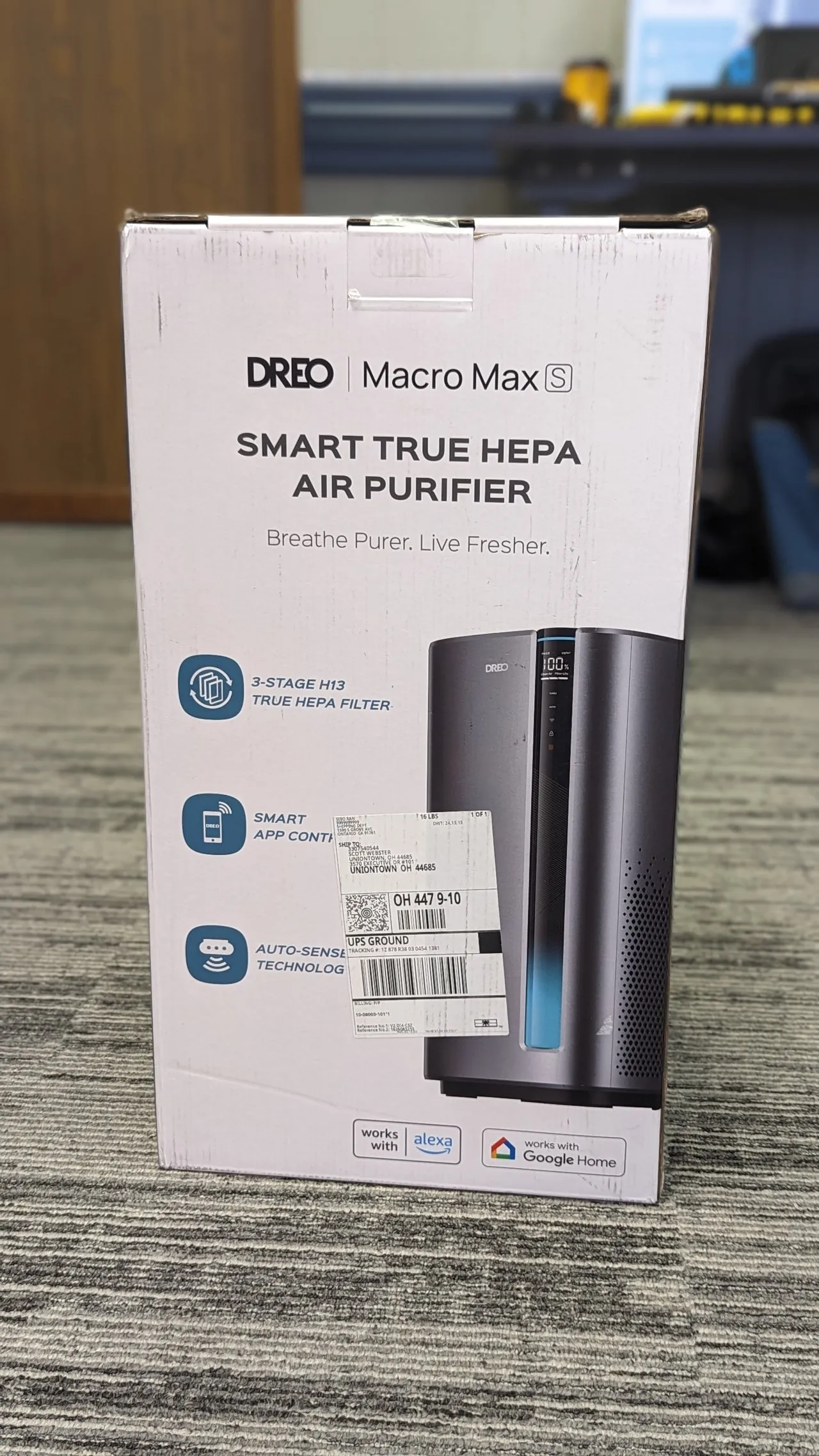 DREO Air Purifier Macro Max S Review: Strong Large-Room Performance With Smart Features That Actually Matter