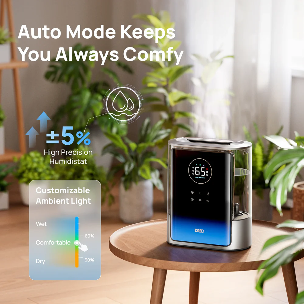 DREO Smart Humidifier 717S Review: Big Capacity, Strong Output, and One Important Ownership Catch
