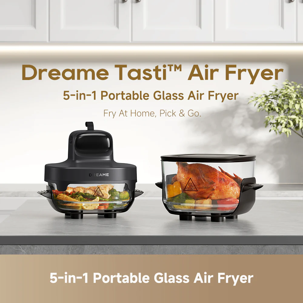 Dreame Tasti PT60 Review: A Smart Glass Air Fryer That Feels Fresh to Use, but Not Perfect