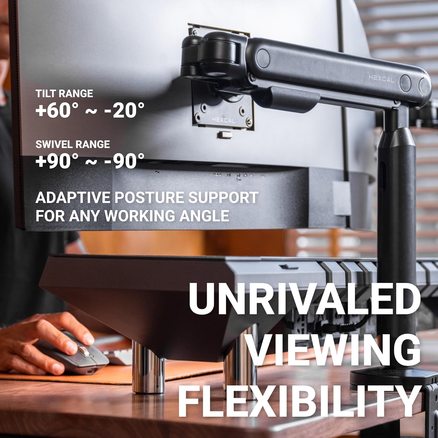 Hexcal Heavy-Duty Monitor Arm Review: A Serious Upgrade for 49- and 57-Inch Ultrawides