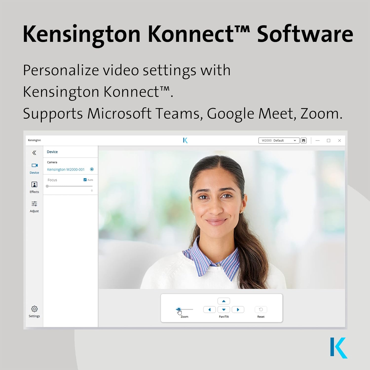 Kensington W3050 EQ 1080p Auto Focus Webcam Review: A Smarter Office Webcam Than It Looks