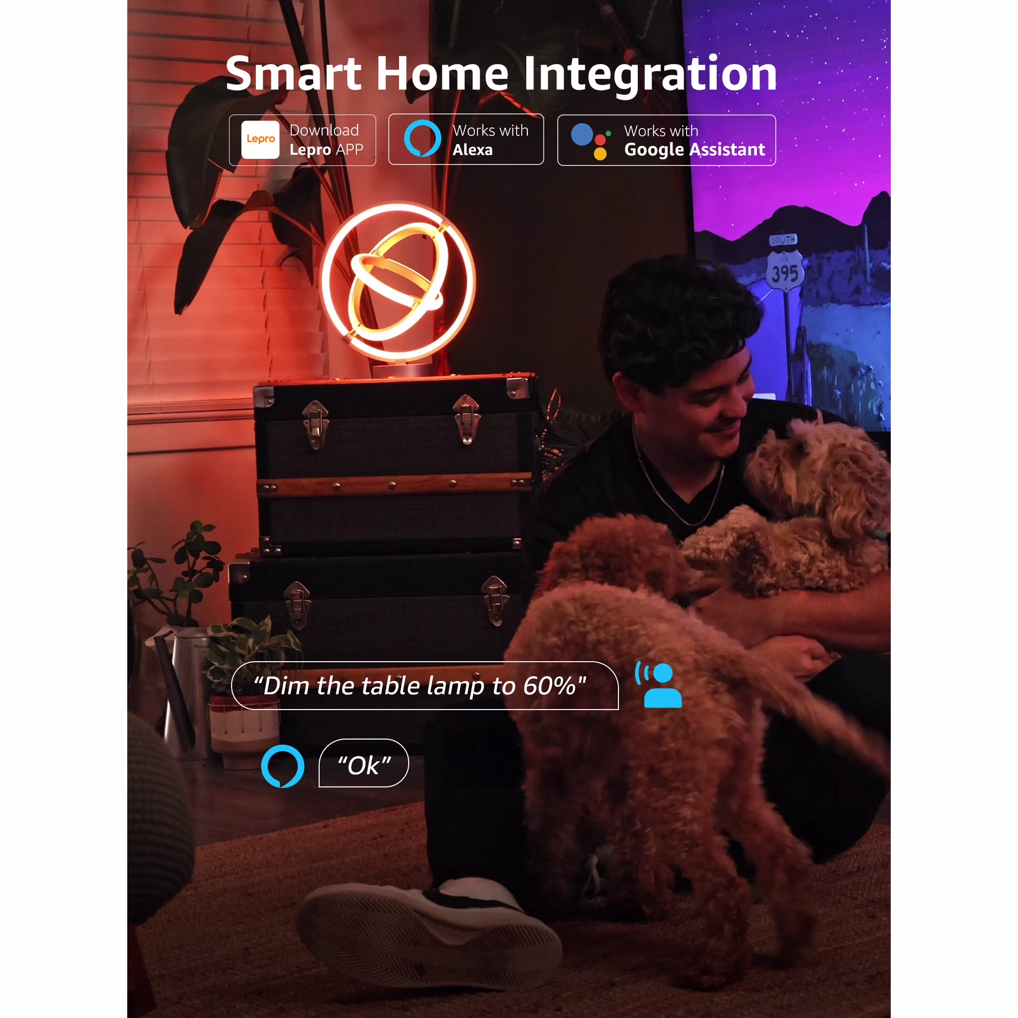 Lepro TB1 AI Smart Table Lamp Review: A Smart Mood Lamp We Actually Wanted to Keep on the Desk