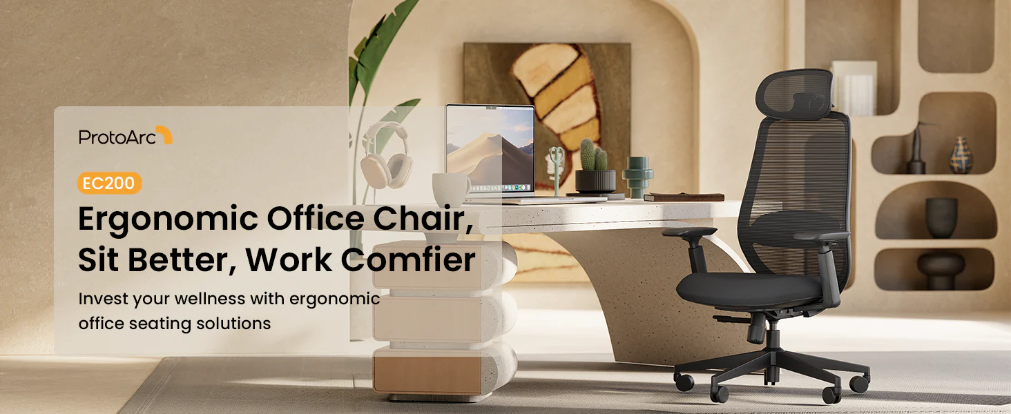 ProtoArc EC200 Review: A Budget Ergonomic Chair That Actually Gets the Important Stuff Right ProtoArc EC200 Review: A Budget Ergonomic Chair That Actually Gets the Important Stuff Right