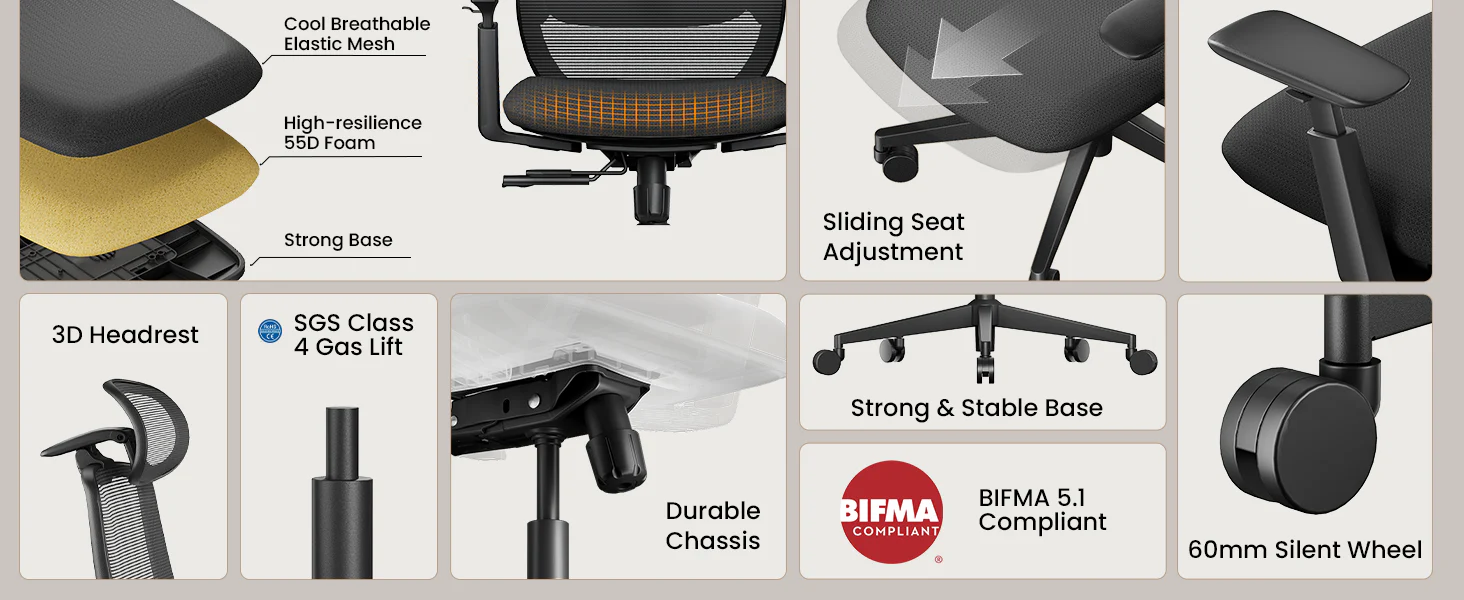 ProtoArc EC200 Review: A Budget Ergonomic Chair That Actually Gets the Important Stuff Right ProtoArc EC200 Review: A Budget Ergonomic Chair That Actually Gets the Important Stuff Right