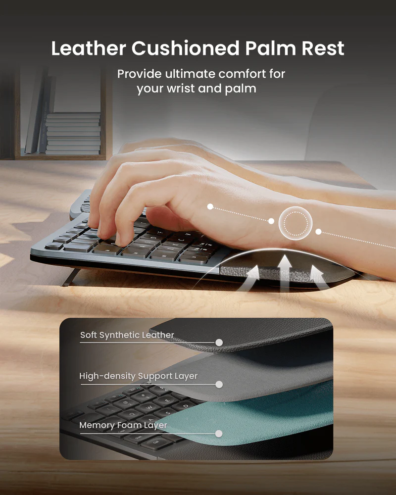 ProtoArc EK01 Plus Backlit Ergonomic Keyboard Review: A Smart Ergonomic Buy That Gets the Important Things Right