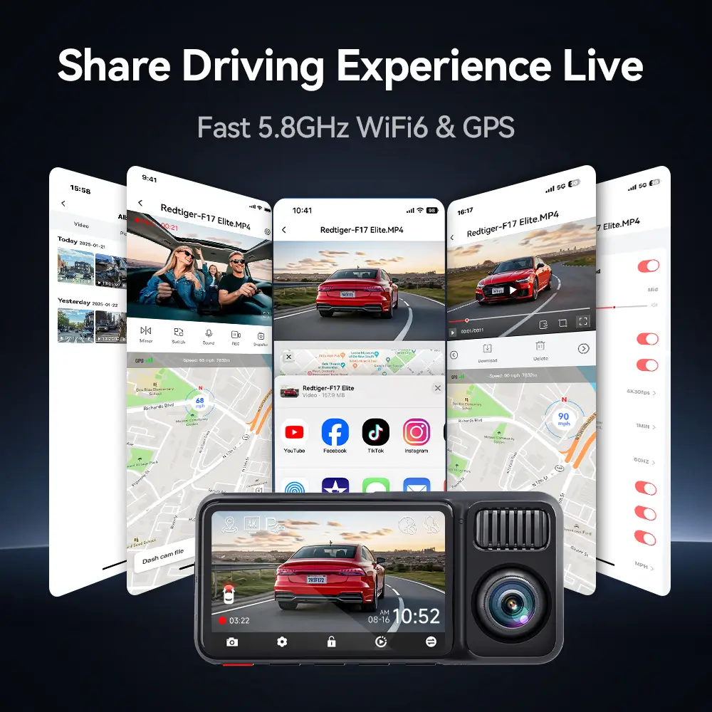 REDTIGER F17 Elite Review: A 3-Channel Dash Cam We’d Happily Live With Every Day