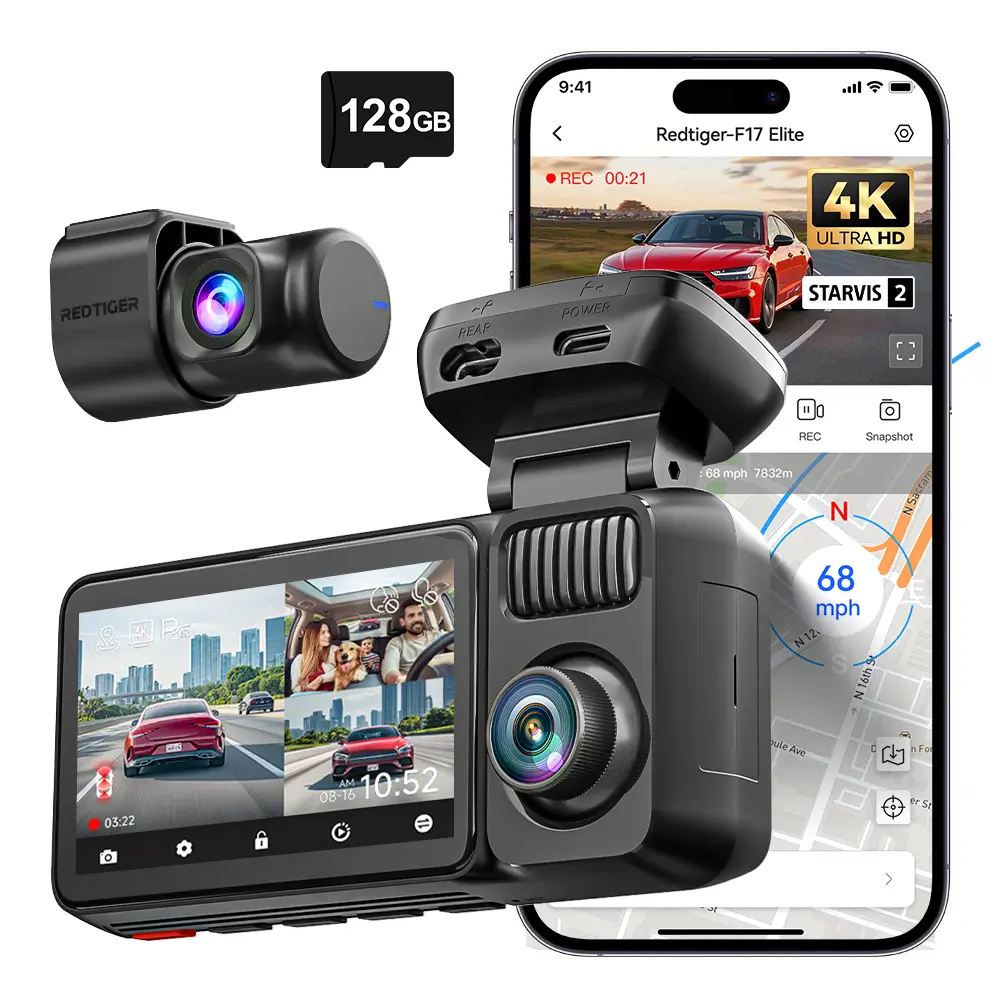 REDTIGER F17 Elite Review: A 3-Channel Dash Cam We’d Happily Live With Every Day