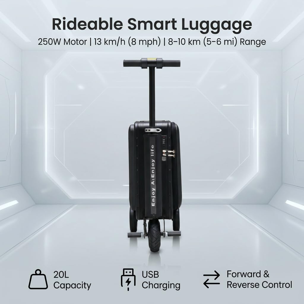Summit Electric Rideable Luggage Review: A Clever Airport Shortcut That Only Makes Sense for the Right Traveler