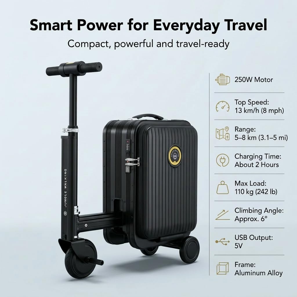 Summit Electric Rideable Luggage Review: A Clever Airport Shortcut That Only Makes Sense for the Right Traveler